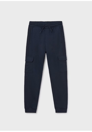 Lacivert Erkek Çocuk Kargo Pantolon 7561 Lacivert