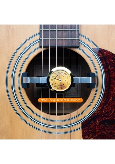 Novahub Guitto Ghd-03 Gitar Nemlendirici Seti, Higrometre, Akustik Gitar Bakım Aracı, Taşınabilir Ses Deliği Klipsli