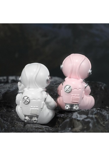 Opulentliving Reçine Astronot Heykeli Uzay Adamı, Parti Masa Düğün, 4.5x9.5cm, Stil A, Dekorasyon Ve Hediye Çok