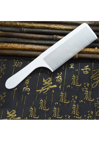 Adet Beyaz Profesyonel Saç Fırçası Tarak Salon Berber Anti-statik Saç Tarak Saç Fırçası Kuaförlük Tarak Saç Bakımı Şekillendirici Araçları