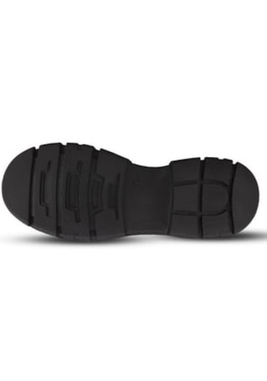 Mp 2421884 Siyah Kadın Fermuarlı Bağcıklı Spor Bot Siyah