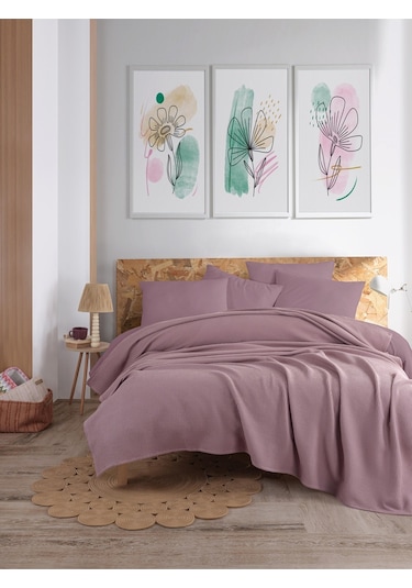 Ecocel Pike Örtü Battal 230x220cm Karde Mürdüm Mürdüm