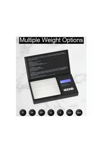 Gajeena 0.01g Hassas Cep Terazisi - 500g Kapasiteli, Lcd Ekranlı, Mutfak & Kuyumcu Terazisi 112 Karakter Diğer