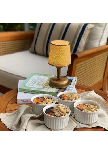 Riolight Retro,rustik,vintage Ledli Pilli Abajur Gece Lambası Not