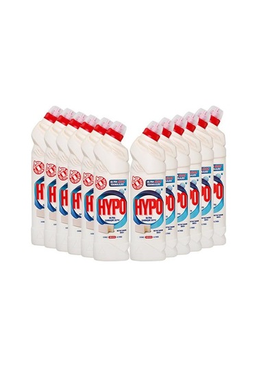 Hyper Hypo Ultra Çamaşır Suyu Beyaz Sabun Kokulu 750 Ml X 12 Adet