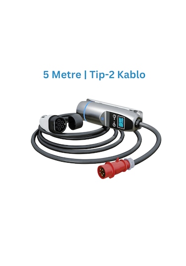 Khons 3Faz 32A 22Kw  Elektrikli Araç Şarj İstasyonu Cihazı