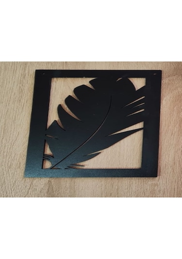 Yaprak Temalı Duvar Süsü 4lü Set