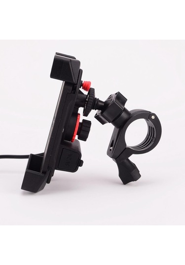Suntek Usb Şarjlı Motosiklet Geri Çekilebilir Cep Telefonu