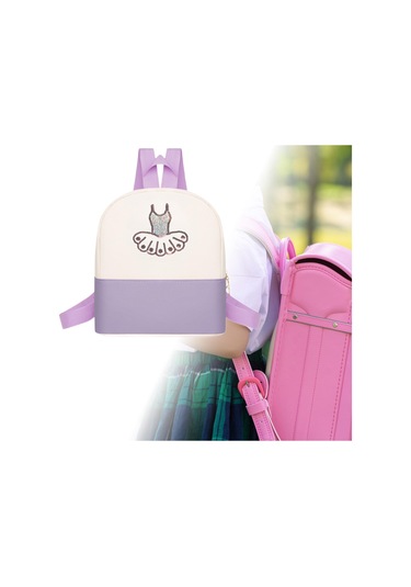 Suntek Bale Dans Sırt Çantası Kızlar Latin Dansı Jimnastik Mor