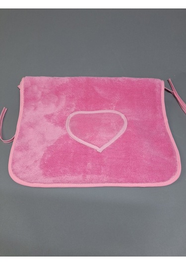 Peluş Mutfak Önlüğü / Su Geçirmez A Pembe Başak Ev Tekstili