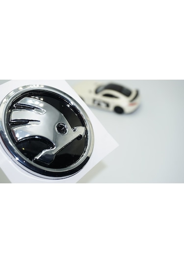 Dk Tuning Skoda Bagaj 8cm Yeni Nesil Logo Amblem