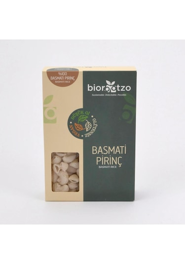 Biorootzo Basmati Pirinç Makarnası 200gr - Pipe Rigate-3109
