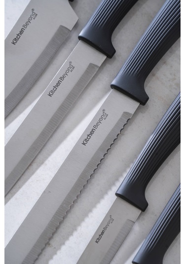 Cooper 6 Parça Bıçak Seti Siyah