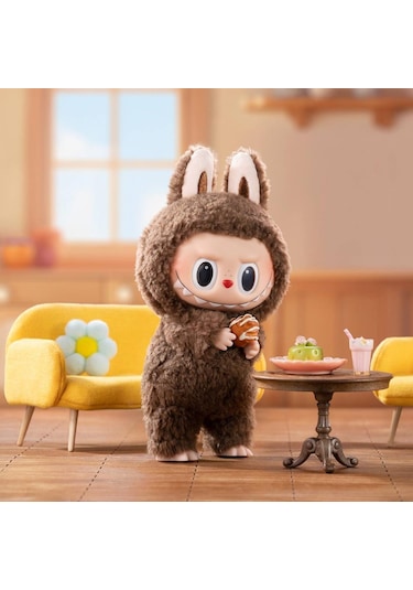 Labubu Ayakta Duran Peluş Anahtarlık Sürpriz Paket Exciting Macaron Karışık