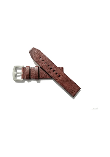 Her Türlü Saate Uygun 22 Milim Hakiki Deri Saat Kordonu 1112
