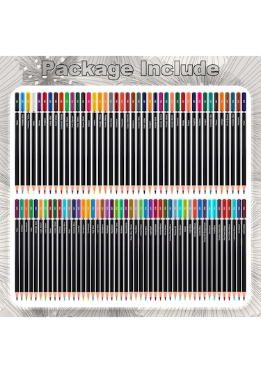 Tuomeng Yağlı Boya Kurşun Seti Sanat Renk Aletleri Başlangıç Boyama Seti 120 Parça Set