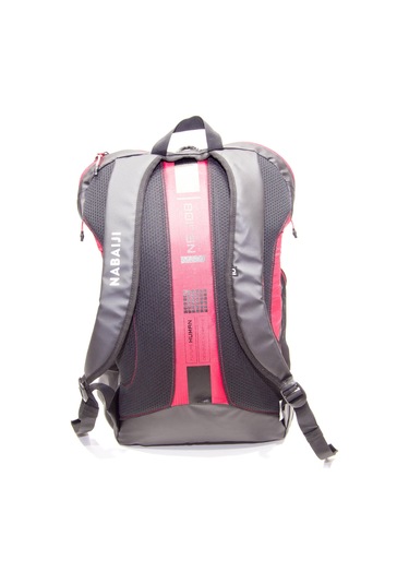 Unisex Siyah-Kırmızı 40 Lt Yüzücü Sırt Çantası 9 bölmeli Nabaiji Meridyendükkan Çok Renkli