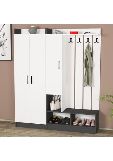 Kalender Dekor Lityum-1-3 Lty14 Portmanto Vestiyer Ayakkabılık