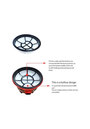 Xurunkeji Numatic Henry, George, Edward Elektrikli Süpürge İçin Yedek Filtre, Filtre Aksesuarları