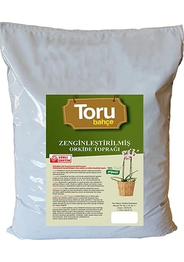 Torubahce Orkide Saksı Toprağı Zenginleştirilmiş 5 Lt
