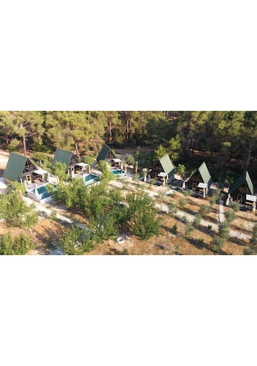Masifev Stella 70M2 2+1 Dev Üçgen Ahşap Ev