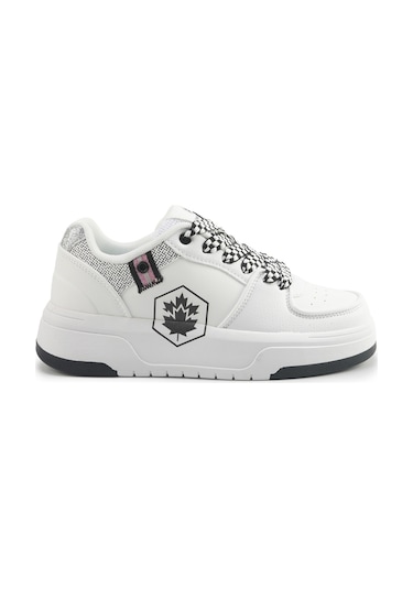 Lumberjack Sempre 5pr Beyaz Kadın Sneaker 000000000102021848 Beyaz-sıyah