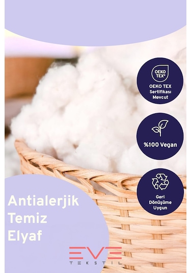 Yastık Yorgan Oyuncak Dolum Malzemesi Antialerjik Yapışmaz 1.kalite %100 Temiz Silikon Elyaf 1 Kg