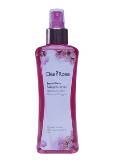 Clean Rose Japon Kiraz Çiçeği Kolonyası Sprey Pet Şişe 200 ML