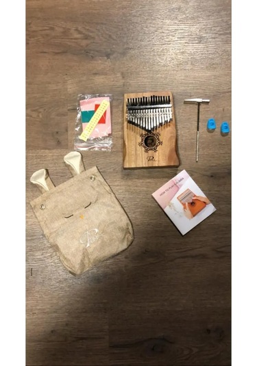 Kalimba Tam Set Koa Ağacı