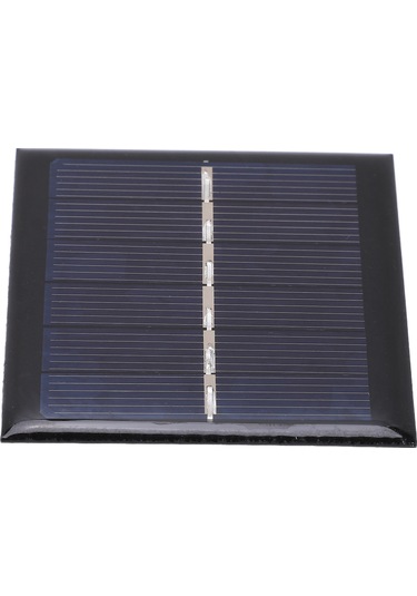 Wezone 0.6w 3v Polisilikon Güneş Paneli - Taşınabilir Düşük Güçlü Cihazlar İçin Dayanıklı A Sınıfı Modül