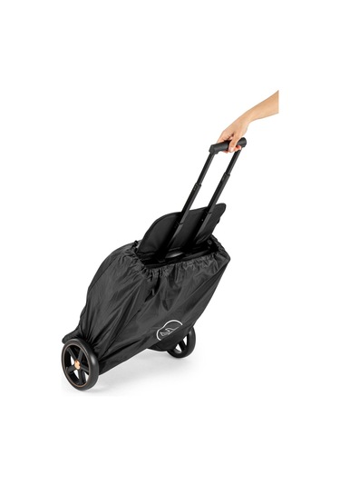 Popypapa Fusion Gold Kabin Boy Tek Elle Kolay Katlanır Pratik Bebek Arabası Siyah