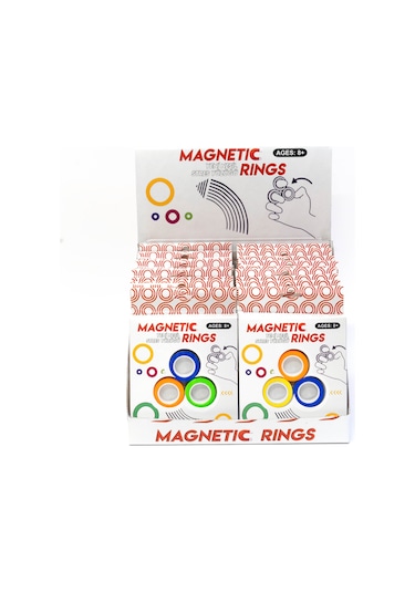 Magnetic Rings Stres Yüzüğü Yeşil Sarı Mavi