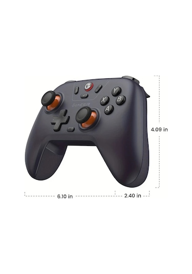 Elmpaly Gamesir T4 Lite Kablosuz Mavi Oyun Kumandası + Kontrolcü, Switch Android İos Uyumlu