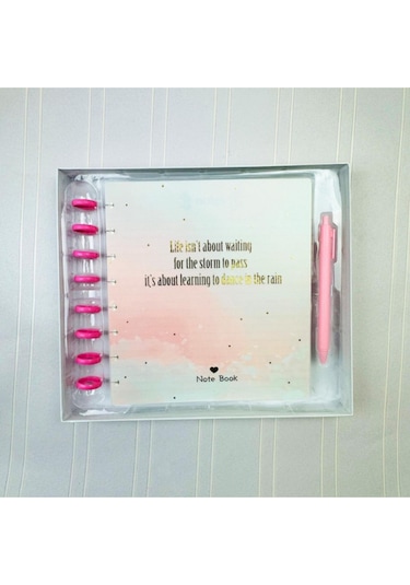 Yeni Nesil Dıy Defter Kalem Set 1097-1 Pembe