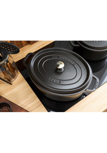 Staub La Cocotte Döküm Tencere, Siyah Diğer