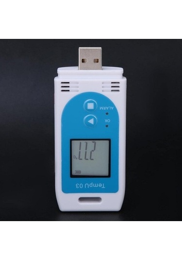 Trendooze Temper03 Usb Sıcaklık-nem Kaydedici - Otomatik Pdf Raporlu -30 C/60 C Termometre-higrometre