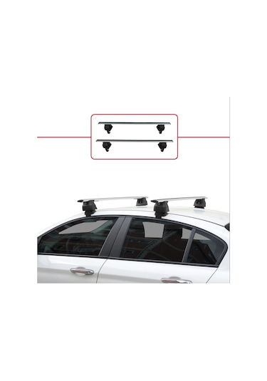 Toyota Uyumlu C-hr Araca Özel Oluksuz Tavan Çitası 2016 2017 2018 2019 2020 2021 2022 2023