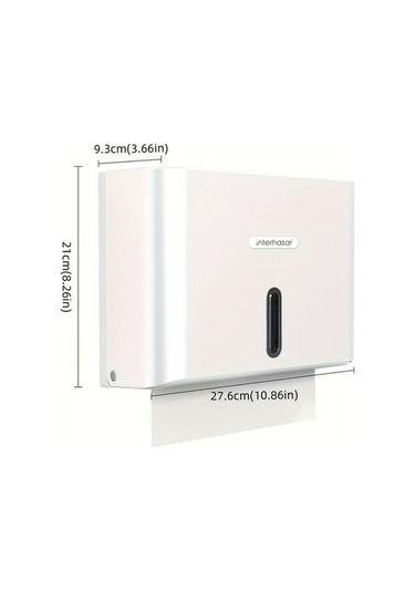 Fastbuy Dream011 Gri Interhasa Ticari Kagit Havlu Makinesi - Banyo/ofis/restoran Için Montajlı Gri