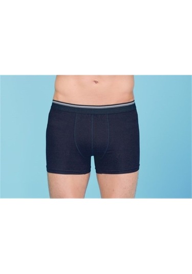 Berrak Erkek Likralı Boxer Lacivert 1097