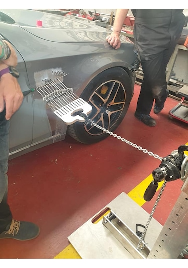 İtalyan Kaporta Çektirme Kulesi Vakumlu Ve Cırcırlı Fast Puller