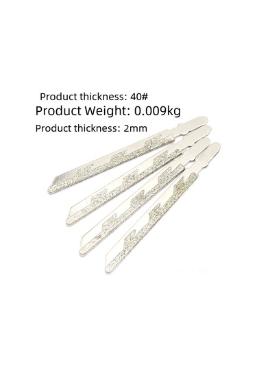 Wezone Diamantlı Eğri Testere Bladesi - Seramik Ve Taş Kesim İçin Dayanıklı Platin Kaplama Eğimli Dişli Teknolojiyle