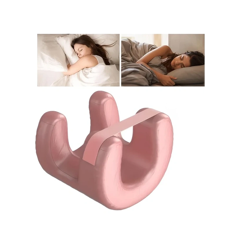 Gateesat Pembe 1 Adet Güzellik Yastığı Yumuşak Kırışıklık Önleyici Yüz Destek Memory Foam