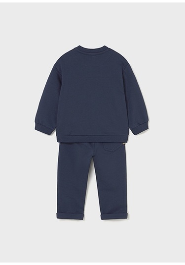 Mayoral Erkek Bebek Lacivert Sweat Pantolon Takım 2597 Lacivert
