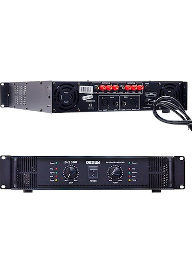 Dexun D-2500 2X350W 70-100V Hat Trafolu Power Anfi
