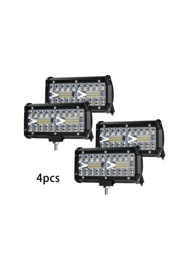 Motion003 280w Led Işık Barı Kombinasyonu 4 Adet 17.78 Cm 28000lm Spot Flood Off-road Araçl