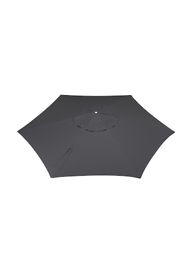 Şemsiye Tentesi, Antrasit, 300 Cm Gri