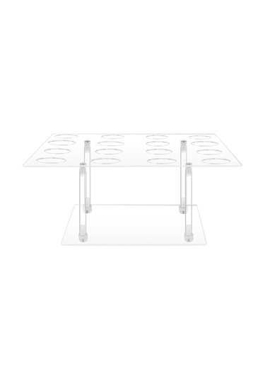 Homyl Akrilik Dondurma Koni Tutucu Suşi El Rulo Rafı Taban Temizlemek