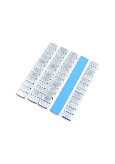 Maiyame Araba Lastik Dengeliği Bloku Metal Yapı Yapışkan Tip 5g X 12 Adet/şerit 5 Şerit Paketi Tüm Jant Ve Tekerlekler İçin Sağlam Tutuş Kayıp Olmaz