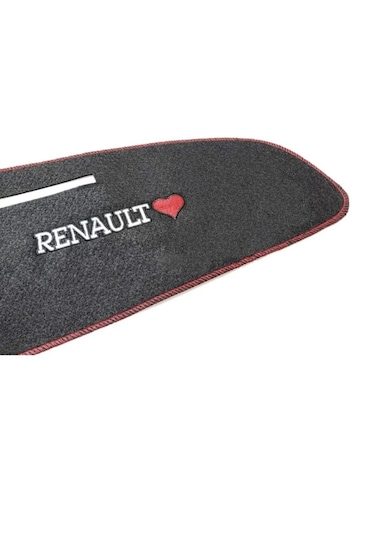 Point Torpido Göğüs Halısı Renault 9 11 Broadway Konsol Torpido Halısı Siyah