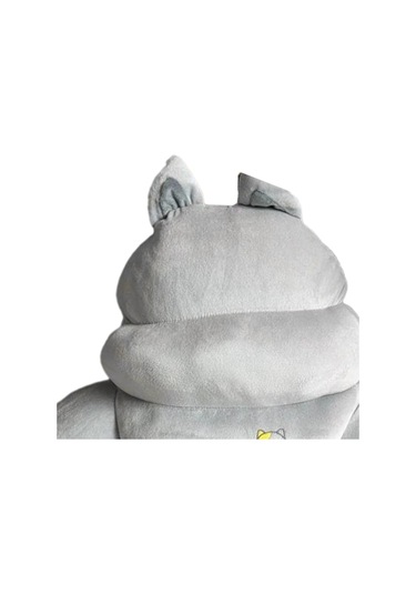 Suntek Magideal Sırt Yastığı Bel Rahat Yatak Yumuşak Dayanma Gri